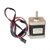 Шаговый двигатель NEMA17 биполярный (17HS8401) для 3D принтера и ЧПУ 42x42x48мм с проводом