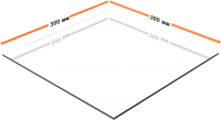 Стекло для 3D принтера, 300х300 мм