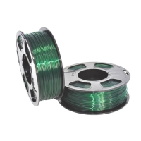 PETG пластик GF EMERALD TRANSPARENT / Изумруд, филамент для 3D принтера