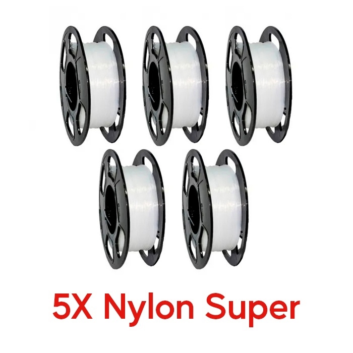 Комплект 5 шт. NYLON SUPER 1,75 мм U3print пластик для 3d принтера