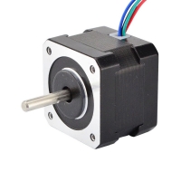 Шаговый двигатель NEMA17 биполярный (17HS13-1334S) для 3D принтера и ЧПУ 42x42x34мм